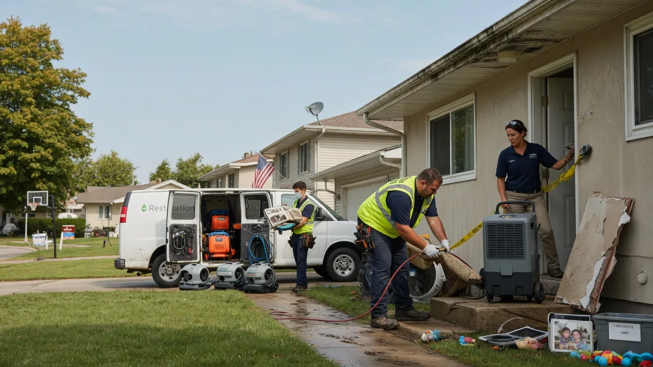 Water Damage Restoration in Juliustown, NJ near me
